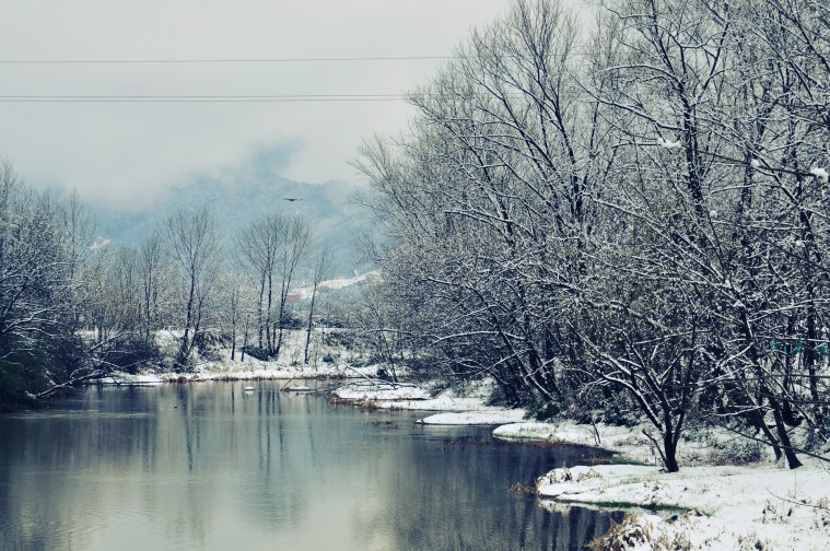 家乡雪景